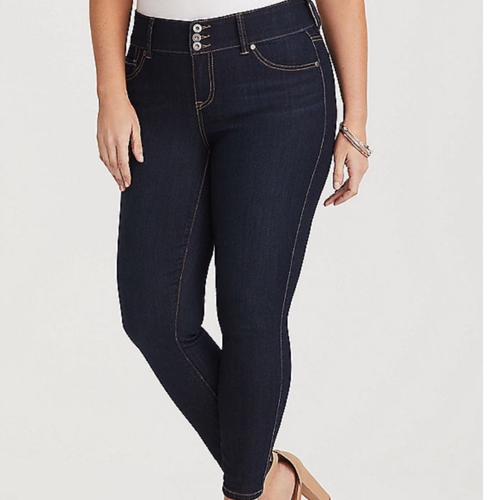 Torrid Stretch Jegging - Dark Wash - 20S
